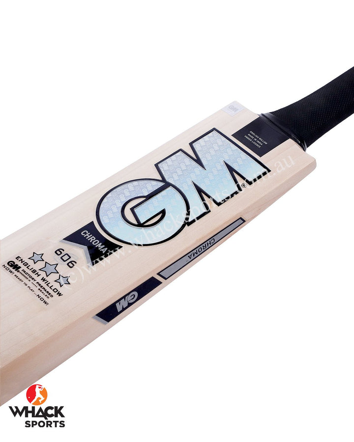 GM Chroma 606 English Willow Cricket Bat - Boys/Junior