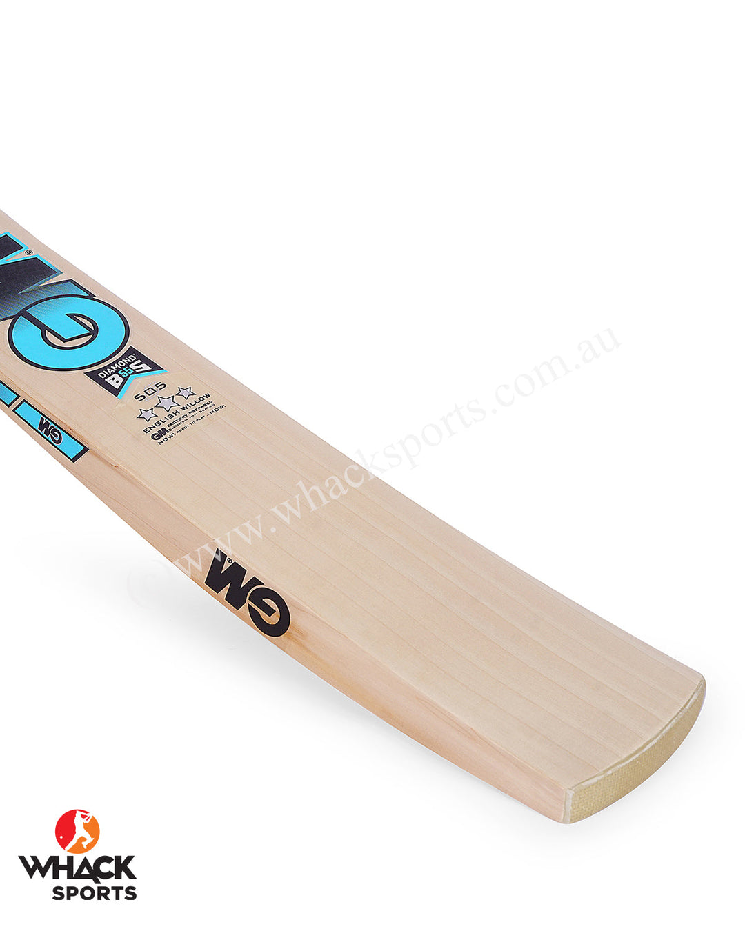 GM Diamond 505 English Willow Cricket Bat - SH