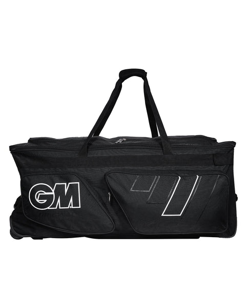 GM Original Easi-Load Wheelie Cricket Kit Bag (Grey/Black) 2023, Size: One Size