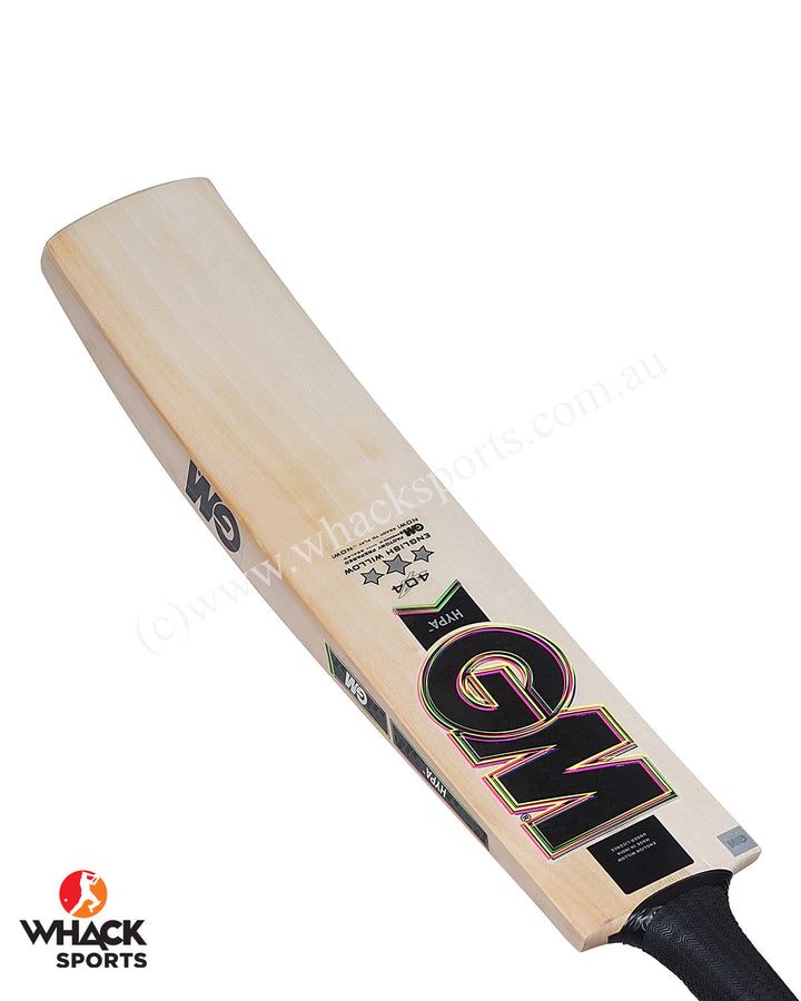 GM Hypa 404 English Willow Cricket Bat - SH
