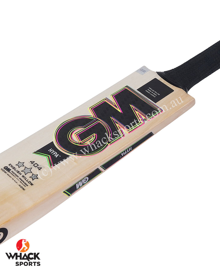 GM Hypa 404 English Willow Cricket Bat - SH