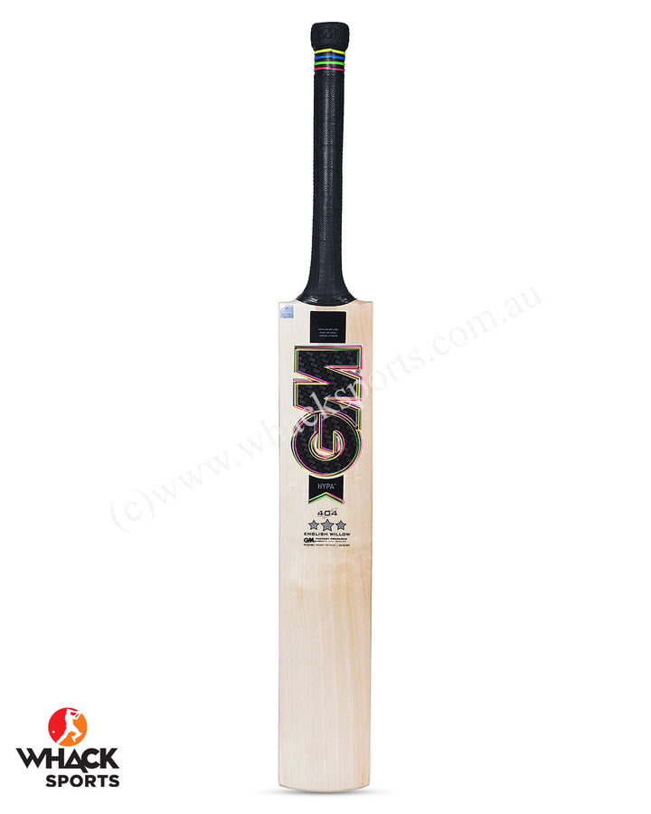 GM Hypa 404 English Willow Cricket Bat - SH