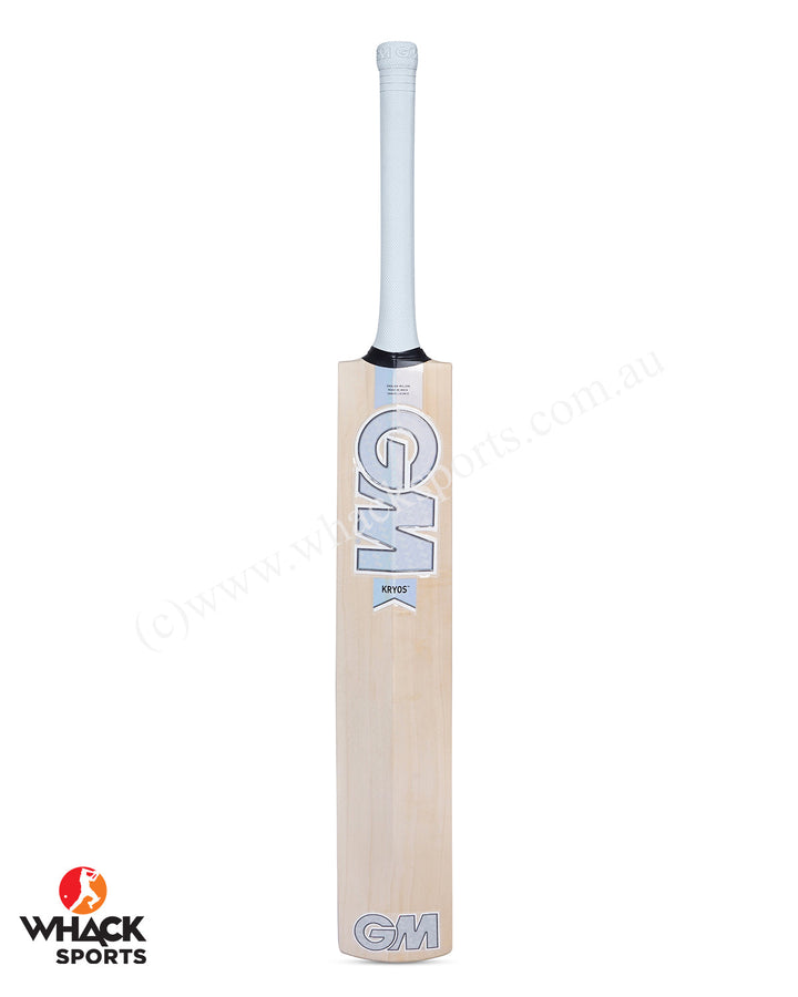 GM Kryos 909 English Willow Cricket Bat - Boys/Junior