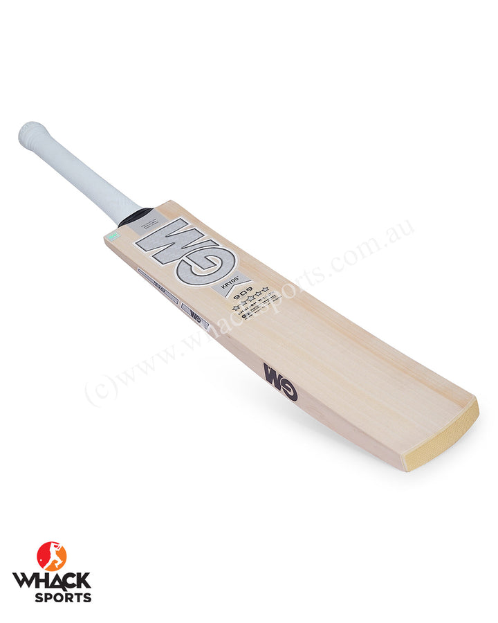 GM Kryos 909 English Willow Cricket Bat - Boys/Junior