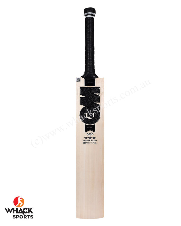 GM Noir 606 English Willow Cricket Bat - Boys/Junior
