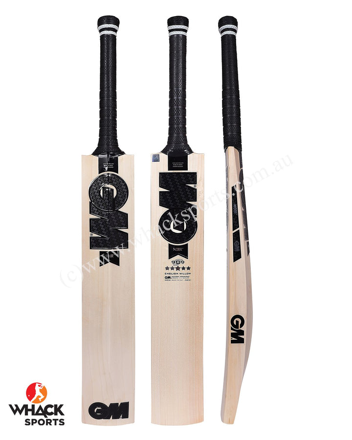 GM Noir 909 English Willow Cricket Bat - Boys/Junior