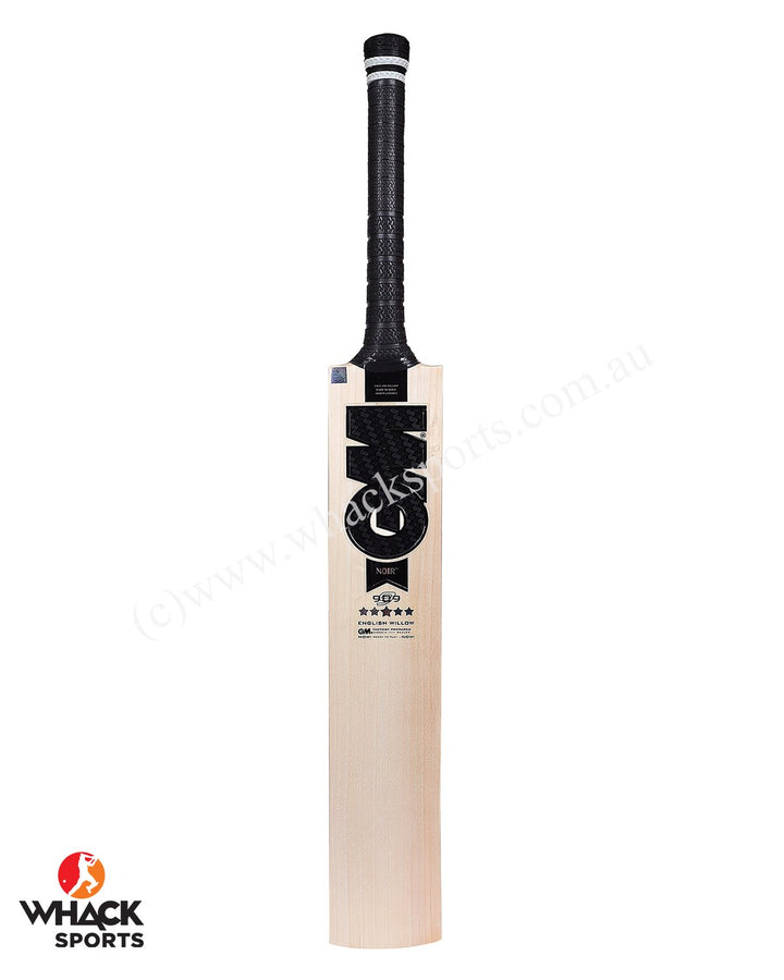 GM Noir 909 English Willow Cricket Bat - Boys/Junior