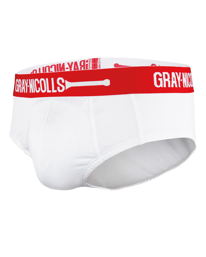 Gray Nicolls Cricket Briefs Senior - Red Strap
