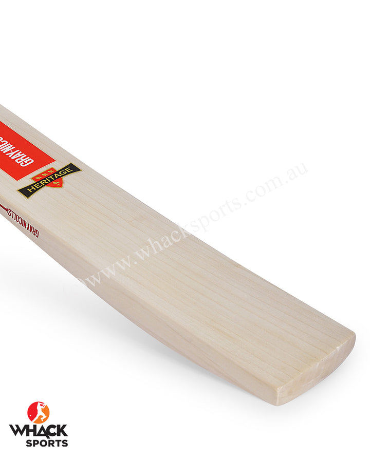 Gray Nicolls Heritage English Willow Cricket Bat - Boys/Junior