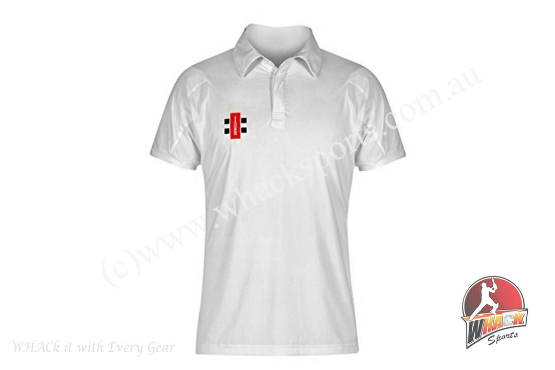 Gray Nicolls Ivory Half Sleeve Shirt - Off White