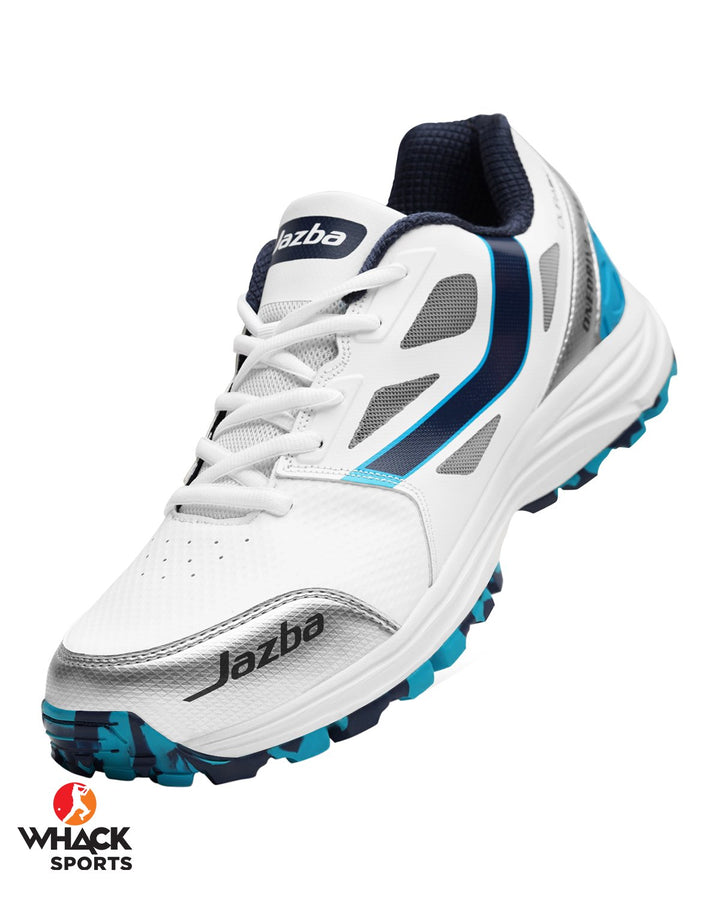 Jazba One Drive 111 - Rubber Cricket Shoes - Navy/Teal