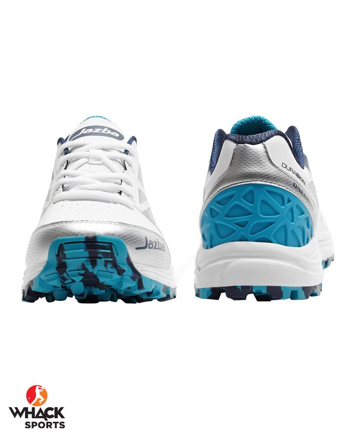 Jazba One Drive 111 - Rubber Cricket Shoes - Navy/Teal