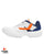 Jazba R1 Junior - Rubber Cricket Shoes - Navy/Orange