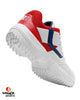 Jazba R1 Junior - Rubber Cricket Shoes - Navy/Red