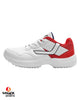 Jazba R1 - Rubber Cricket Shoes - White/Red