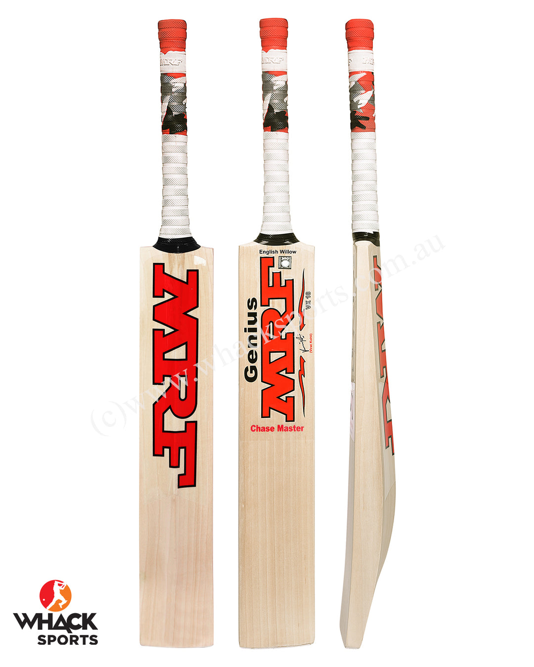 MRF Chase Master Players Grade English Willow Cricket Bat - SH