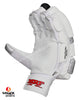 MRF Drive Cricket Batting Gloves - White/Black - Boys/Junior