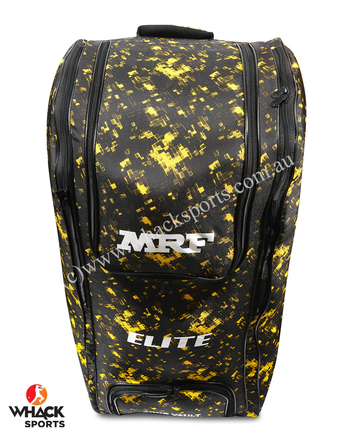 MRF Elite Cricket Kit Bag - Wheelie Duffle - Large