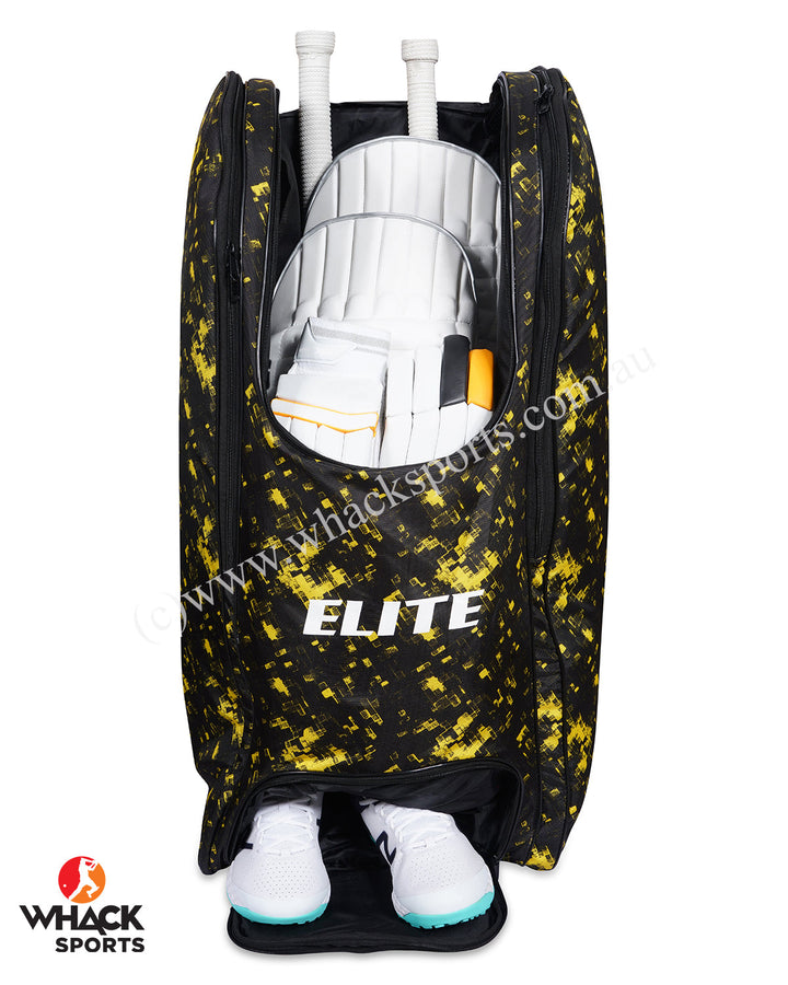 MRF Elite Cricket Kit Bag - Wheelie Duffle - Large