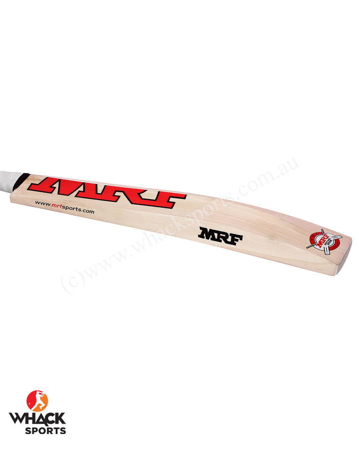 MRF Virat Kohli 18 Elite Player Grade English Willow Cricket Bat - Youth/Harrow