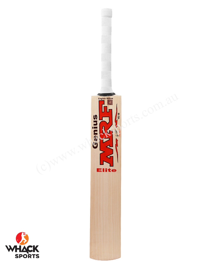 MRF Virat Kohli 18 Elite Player Grade English Willow Cricket Bat - Youth/Harrow