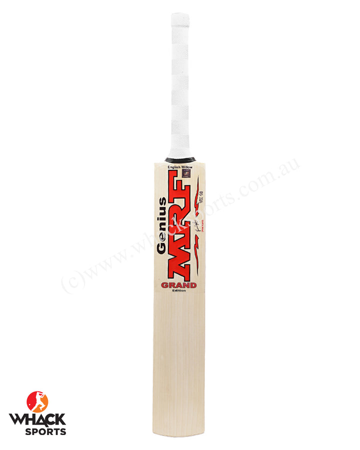 MRF Virat Kohli Grand Edition Player Grade English Willow Cricket Bat - Youth/Harrow