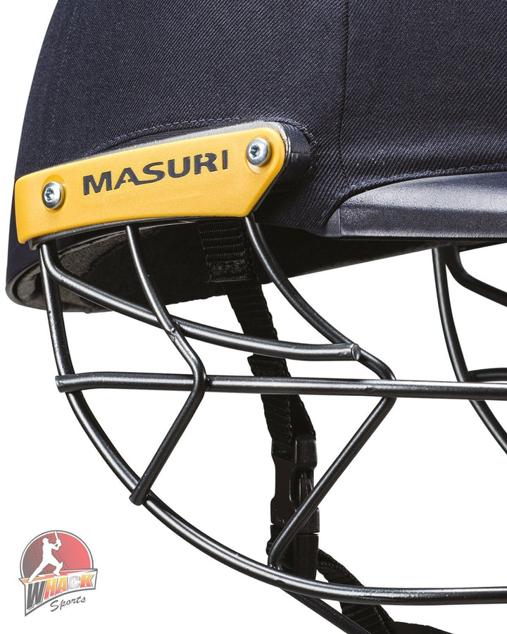 Masuri C Line Plus Stainless Steel Cricket Batting Helmet - Sky Blue - Senior