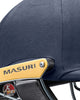 Masuri E Line Stainless Steel Cricket Batting Helmet - Maroon - Senior