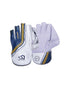 Masuri E Line Cricket Keeping Gloves - Adult (White)