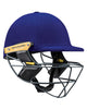 Masuri E Line Stainless Steel Cricket Batting Helmet - Royal Blue - Senior