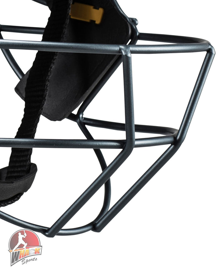 Southport Labrador Cricket Club - Custom Masuri T Line Stainless Steel Cricket Batting Helmet - Black - Senior