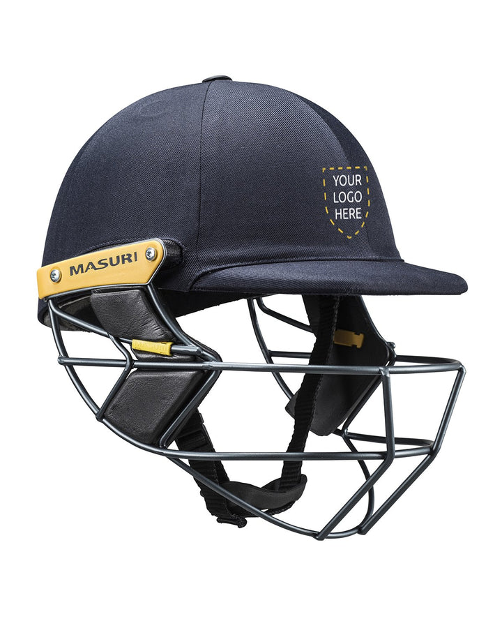 Masuri T Line Stainless Steel Cricket Batting Helmet - Senior - Custom Logo