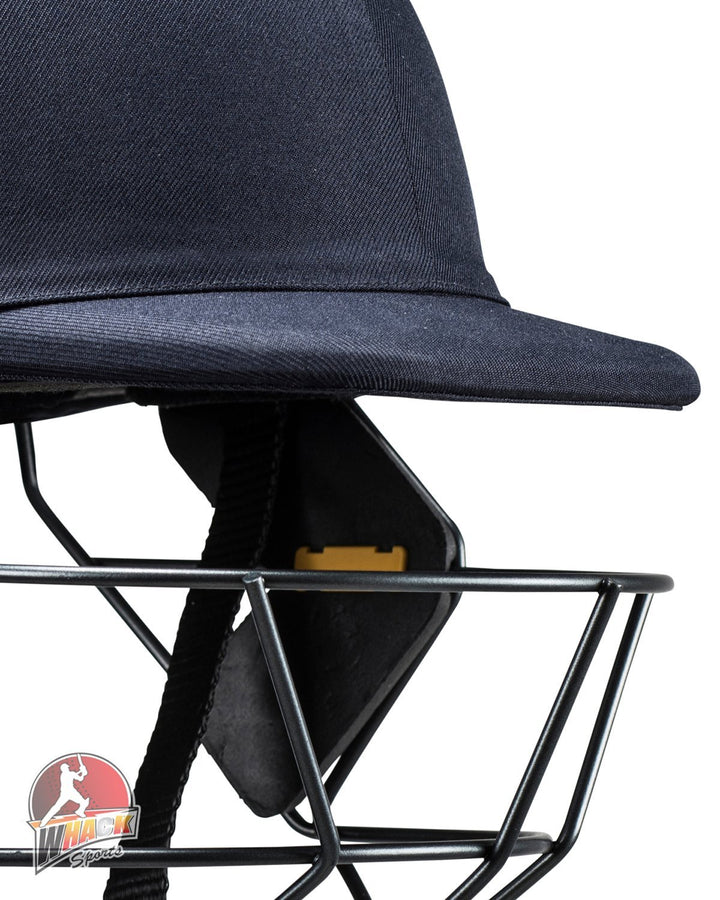 Masuri T Line Stainless Steel Cricket Batting Helmet - Black - Youth
