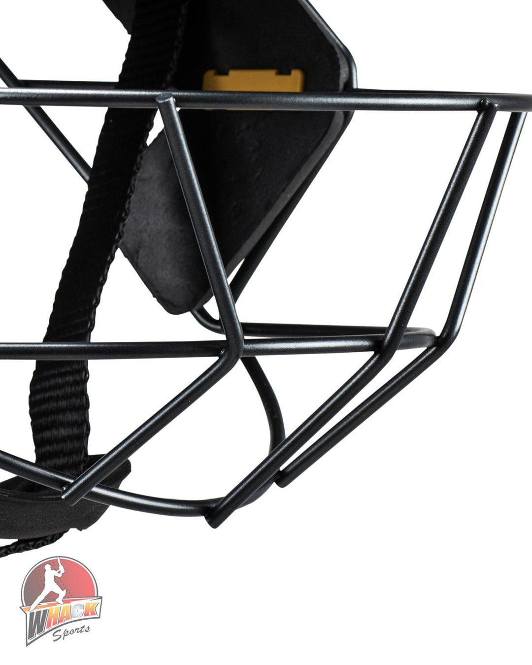Masuri T Line Stainless Steel Cricket Batting Helmet - Black - Youth