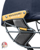 Masuri T Line Titanium Cricket Batting Helmet - Black - Senior