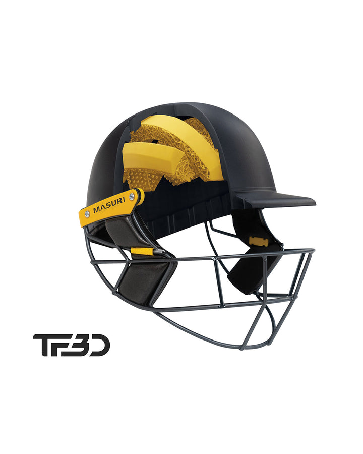 Masuri TF3D - T LIne Titanium Senior Cricket Helmet - Navy