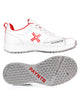 Payntr X Cricket Shoes Pimple - Rubber - All White