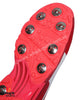 Puma 19.2 Cricket Shoes - Steel Spikes - Urban Red Sunblaze White