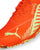 Puma FH 22 - Rubber Cricket Shoes - White - Ultra Orange - Fast Yellow