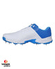 Puma 19.2 Cricket Shoes - Steel Spikes - White Nrgy Blue Green