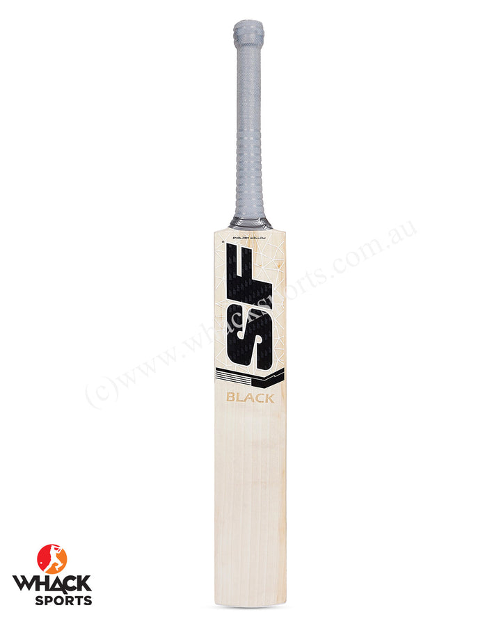SF Black English Willow Cricket Bat - SH