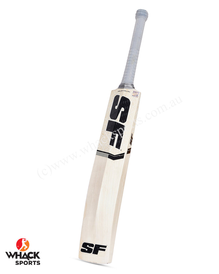 SF Black English Willow Cricket Bat - SH