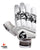 SG KLR Lite Cricket Batting Gloves - Adult