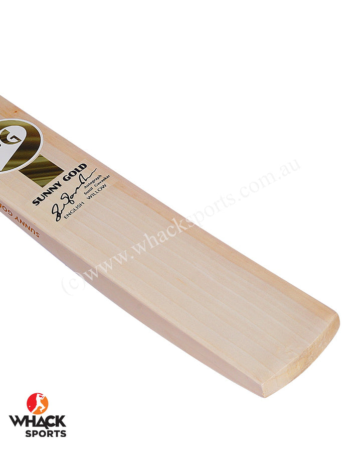SG Sunny Gold Grade 1 English Willow Cricket Bat - SH