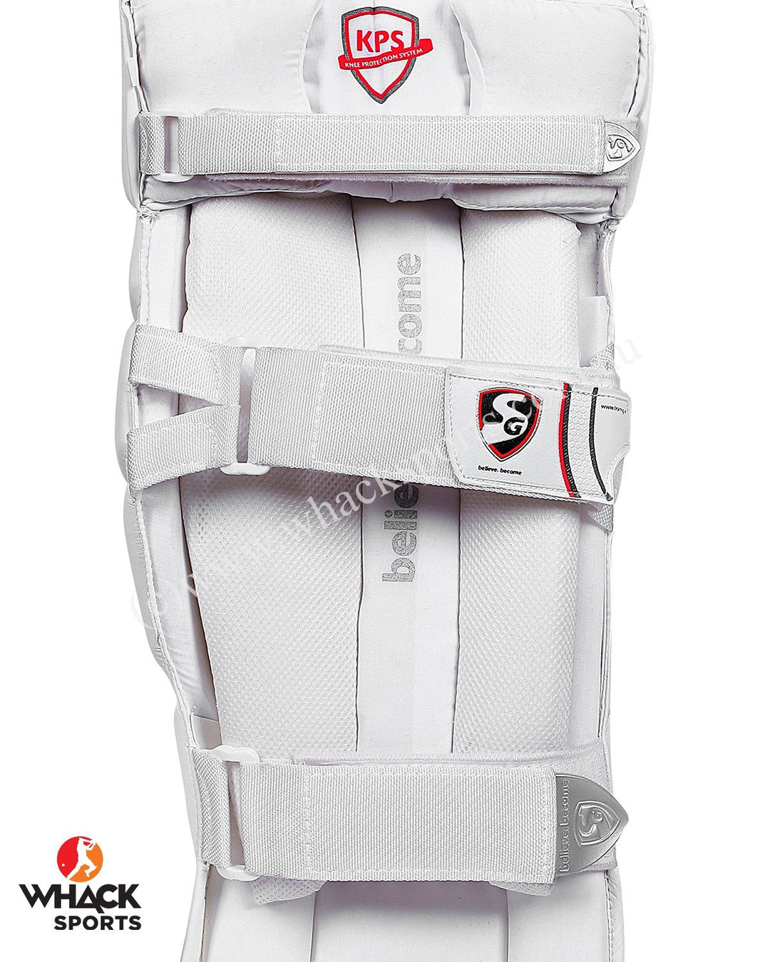SG Test White Players Grade Batting Pads - Boys/Junior