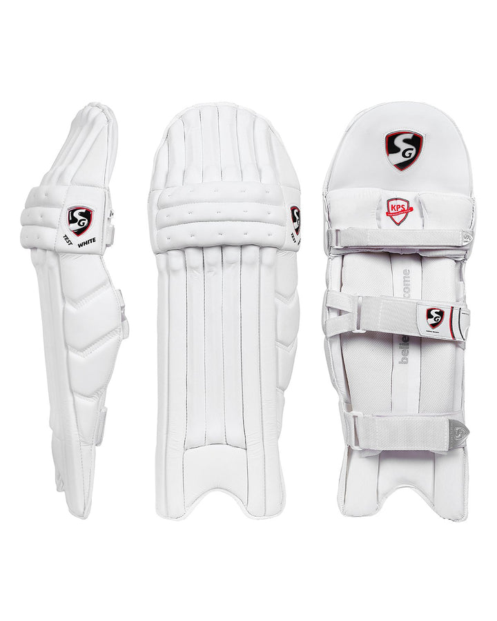 SG Test White Players Grade Batting Pads - Adult