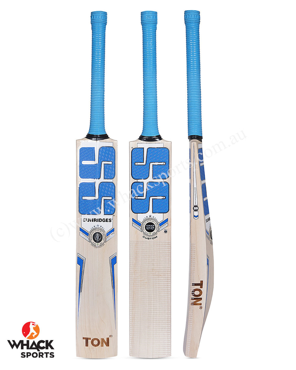SS Custom Grade 3 English Willow Cricket Bat - Senior LB – WHACK Sports