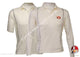 SS Cricket Short Sleeve Shirt - Off White - Senior