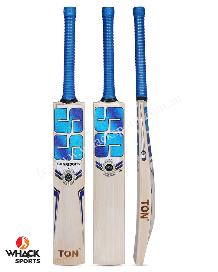 SS Premium English Willow Cricket Bat - Boys/Junior