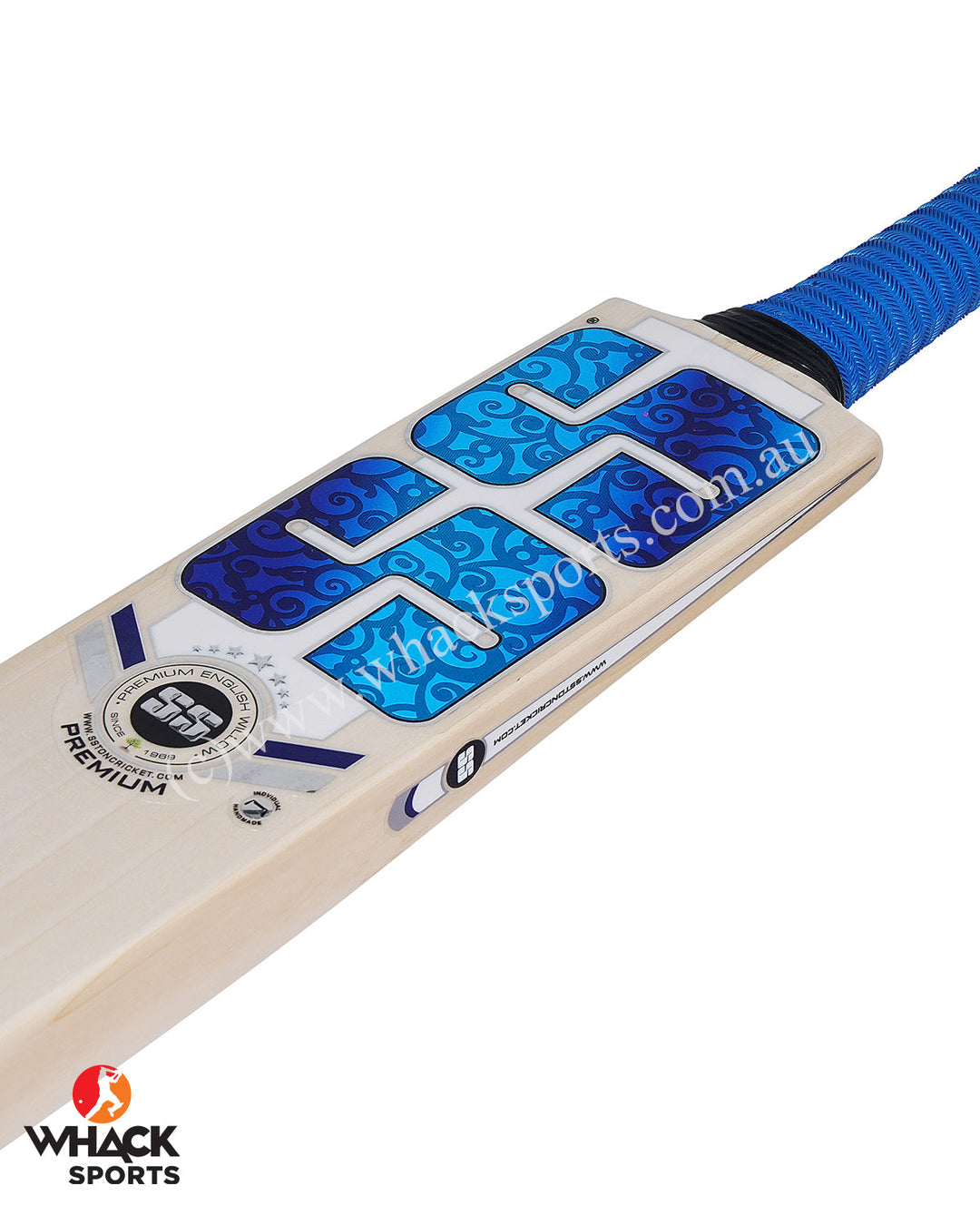 SS Premium English Willow Cricket Bat - Harrow
